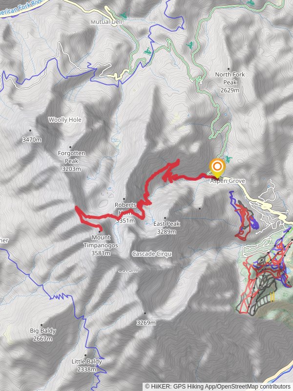 Mount Timpanogos via Timpanogos Summit Trail