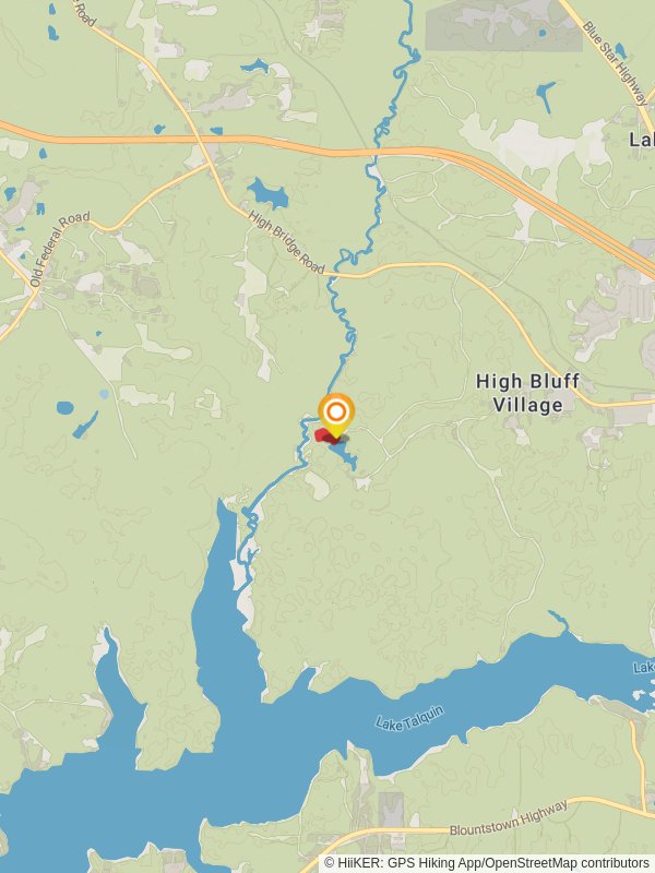 Wetlands Loop Trail mobile static map