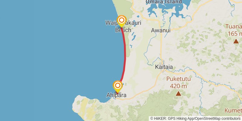 Far North Trail stage 5 Map