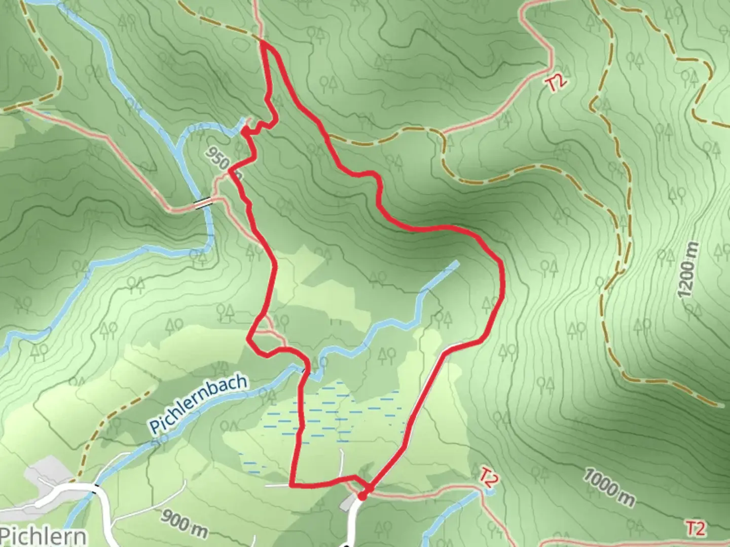 An image depicting the trail Tolerance Trail and its surrounding area.