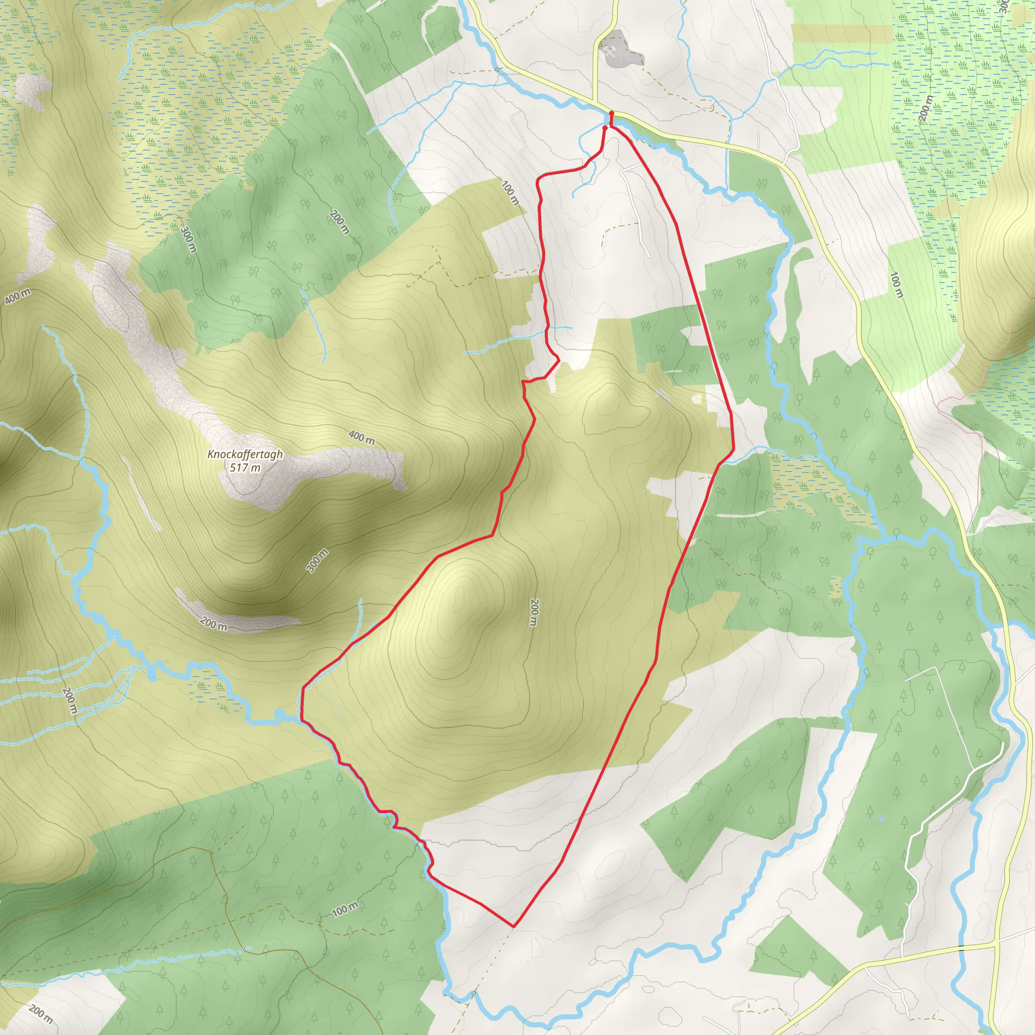 Keenagh Loop mobile static map