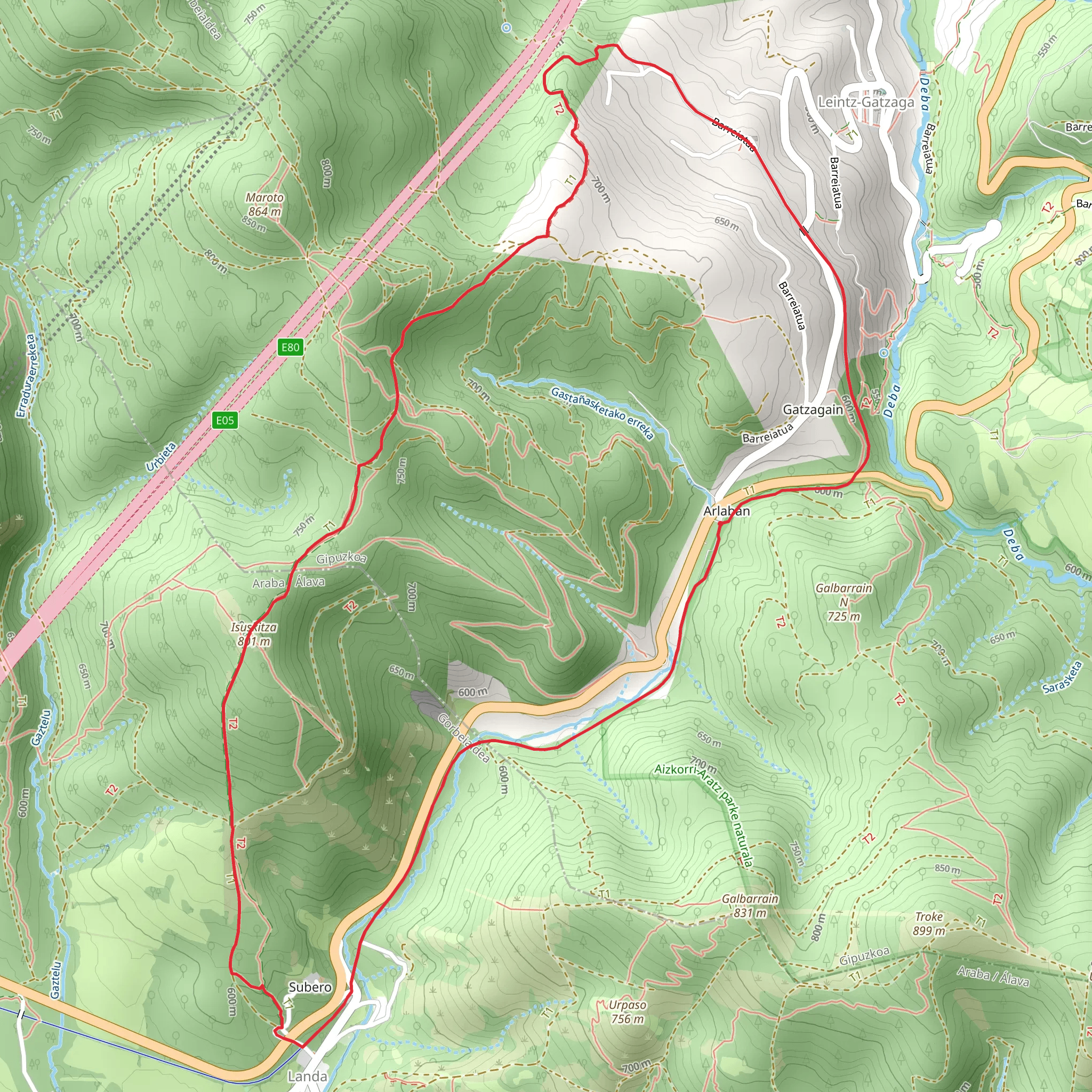 Isuskitza PR GI 38 mobile static map