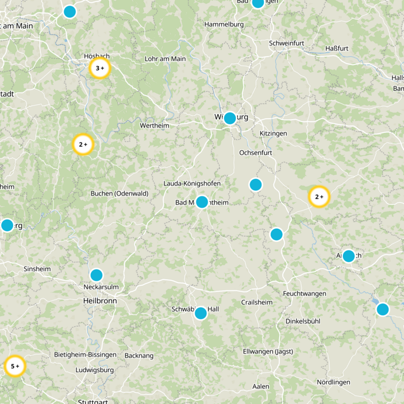 Verwaltungsgemeinschaft Bad Mergentheim Static Map
