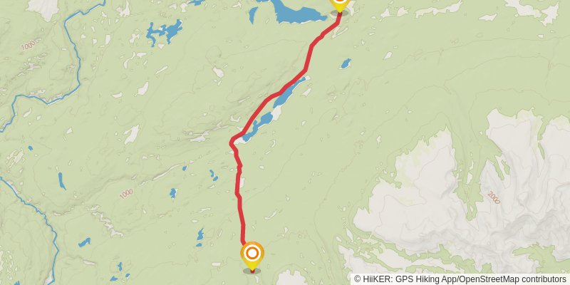 Alexander Mackenzie Heritage Trail stage 6 Map