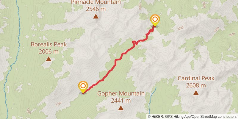 Emerald Park Trail stage 2 Map