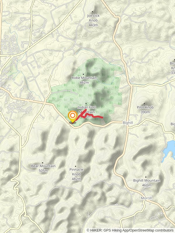 East Pinnacle via Indian Fort Trail