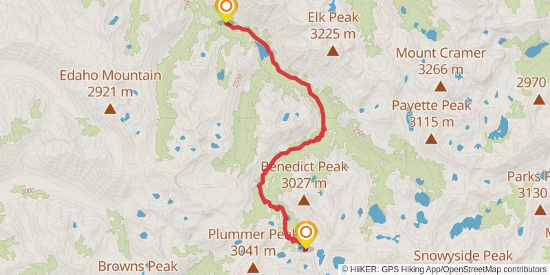 Ultra Pedestrian North Loop stage 62 Map