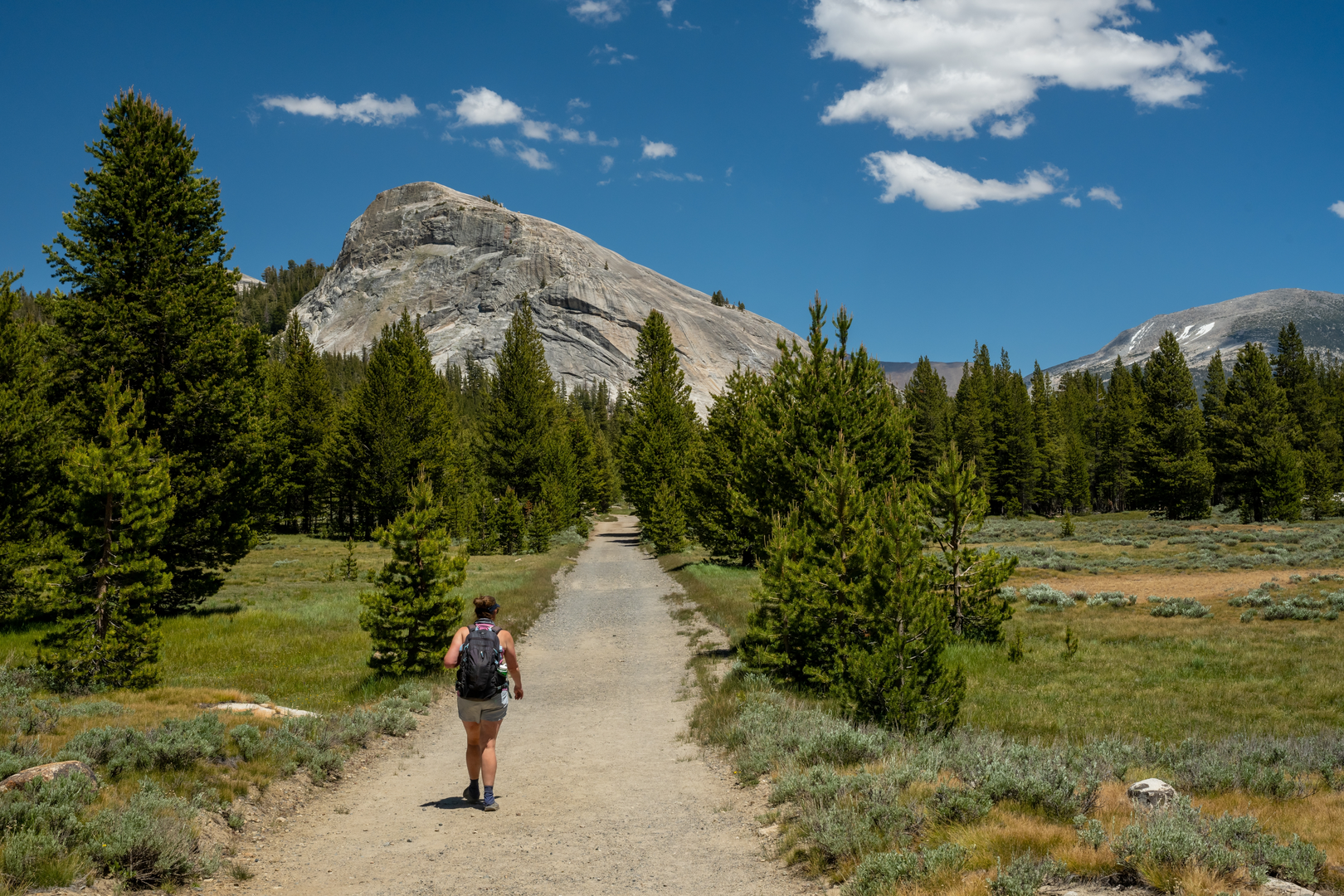 An image depicting the trail Lembert Dome and Dog Lake Loop Trail and its surrounding area.