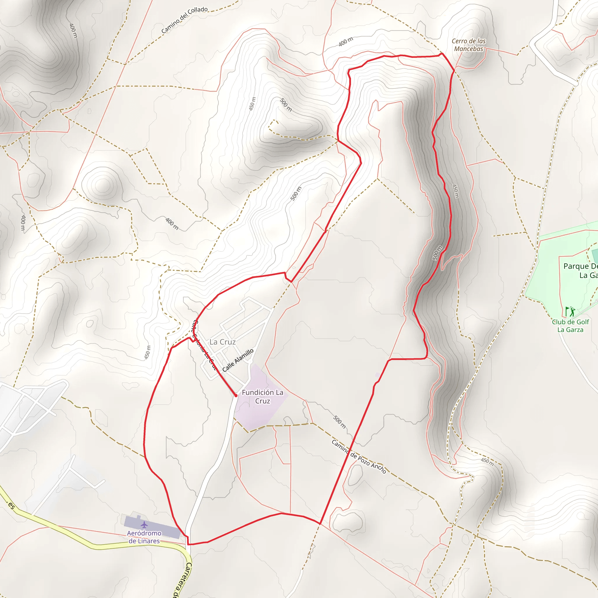 Hill of the Mancebas PR A 261 mobile static map