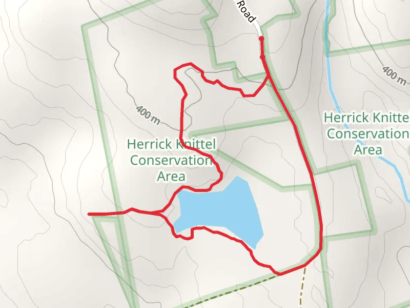 Falls Brook Loop Trail in Blandford