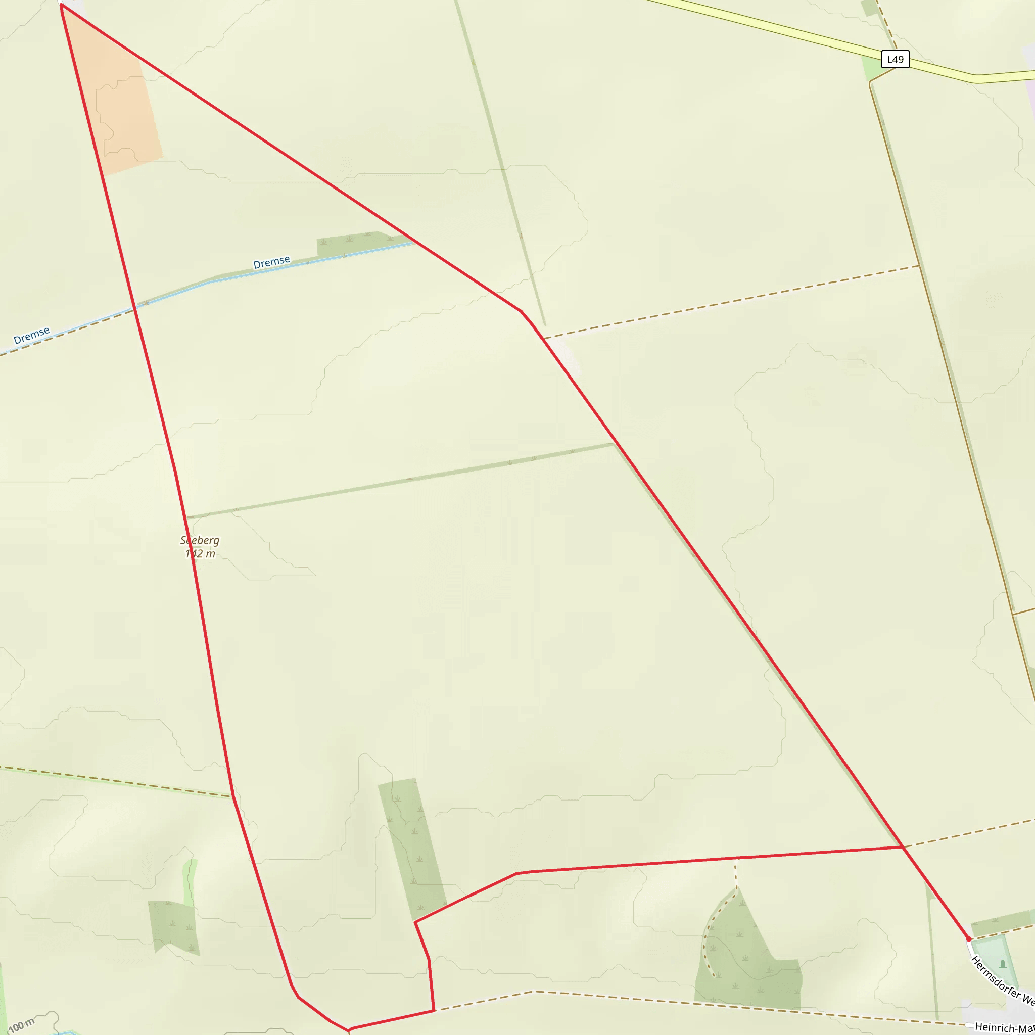 Domersleben Loop mobile static map