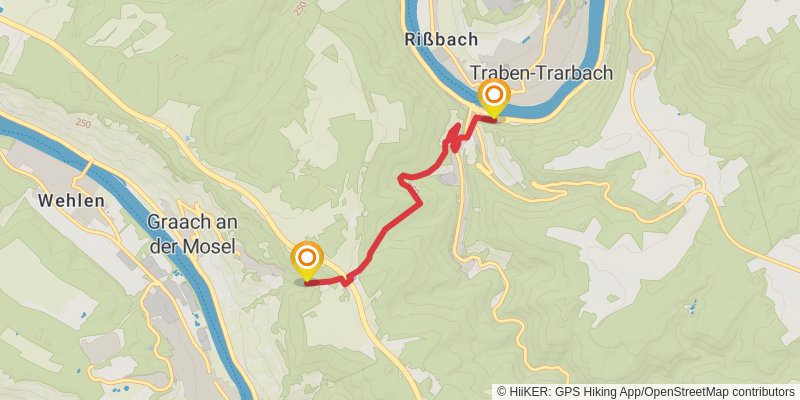 Moselsteig alt 3 Map