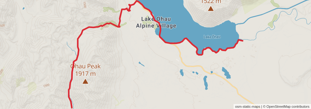 Te Araroa Trail stage 149 Map