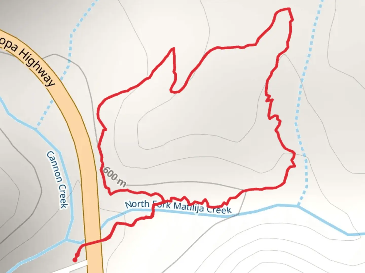 An image depicting the trail Wheeler Gorge Nature Trail and its surrounding area.