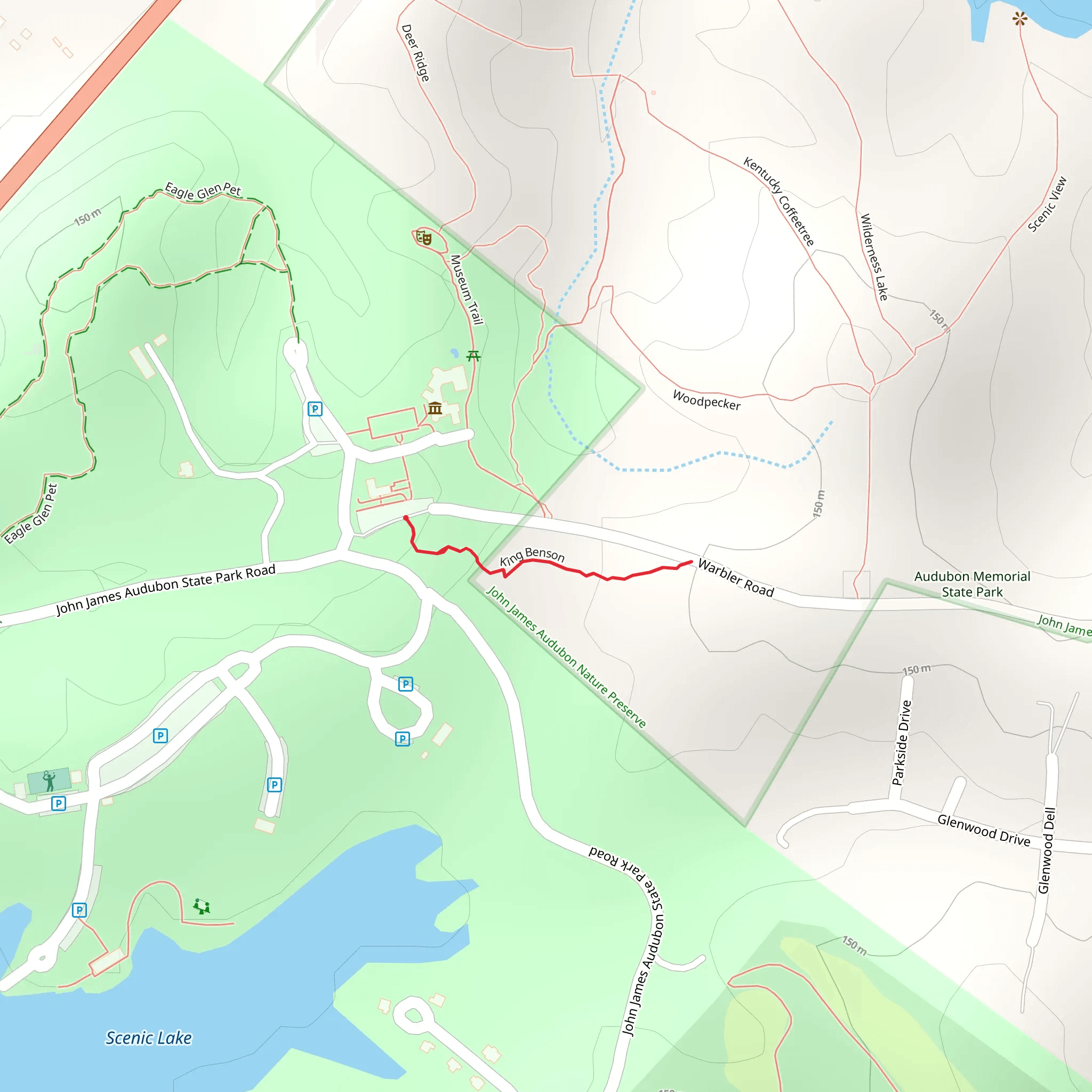 King Benson mobile static map