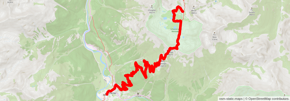 Macun Lakes stage 2 Map