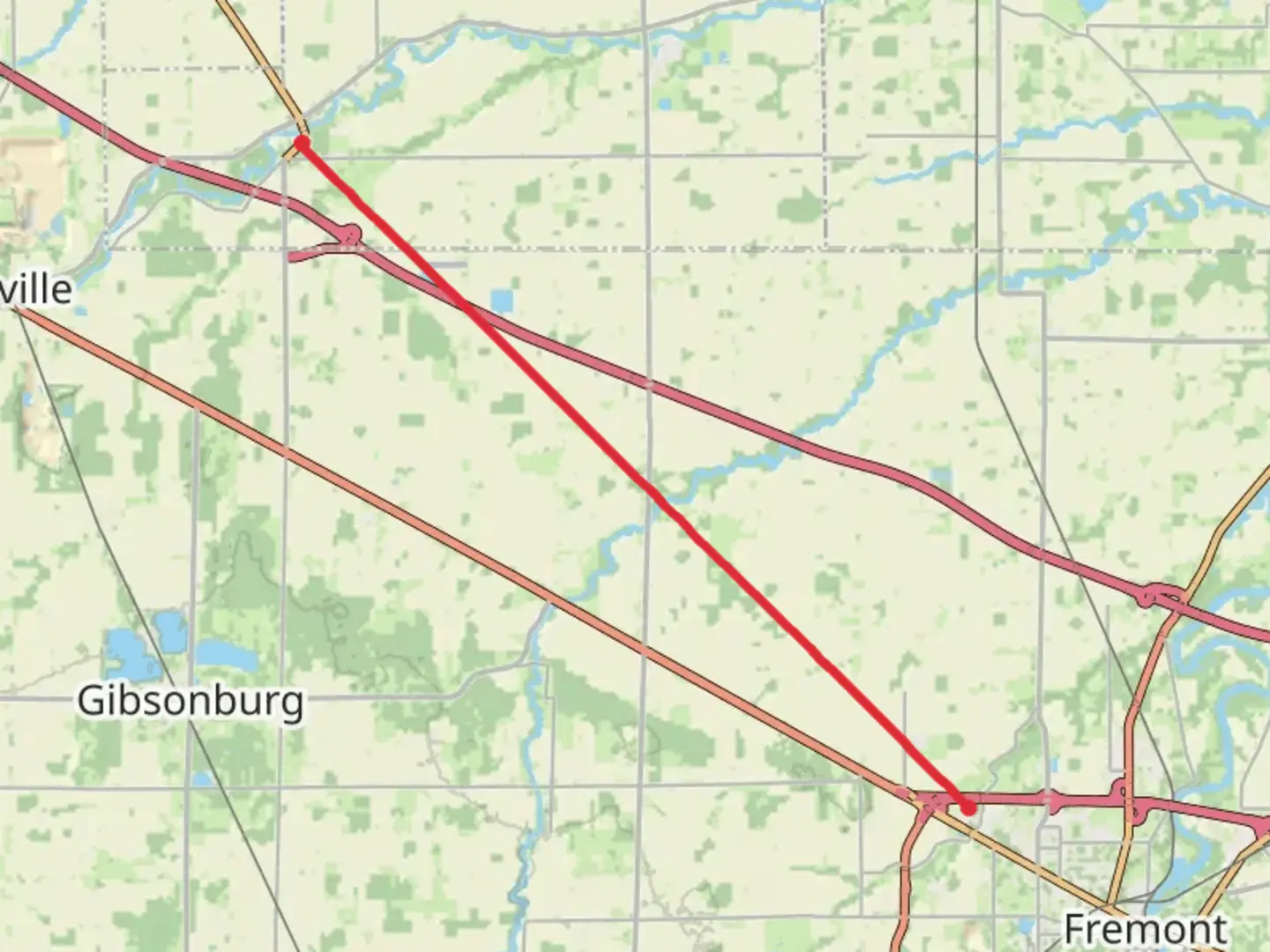 An image depicting the trail Buckeye Trail - Pemberville and its surrounding area.