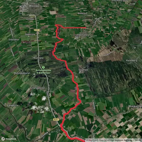 Kuinre to Dalhoeve via Lindedijk