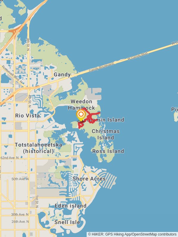 Upland TRail, Lookout Point Trail and Boy Scout Trail Loop mobile static map