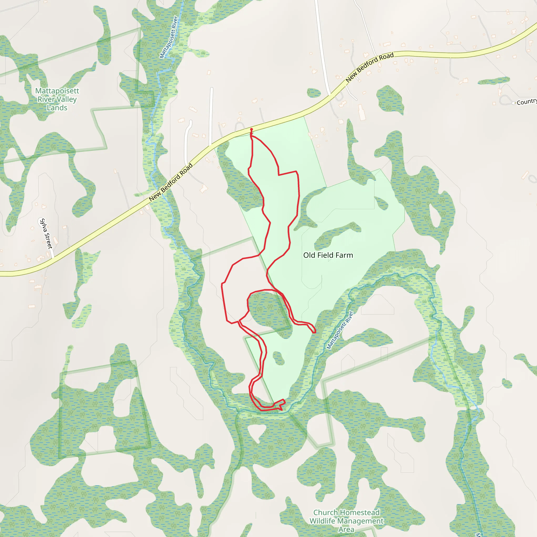 Town of Rochester Property Loop mobile static map