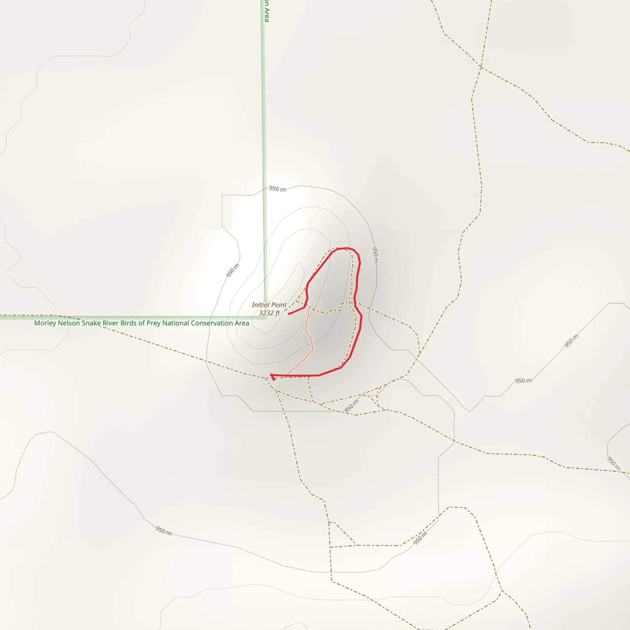 Initial Point mobile static map