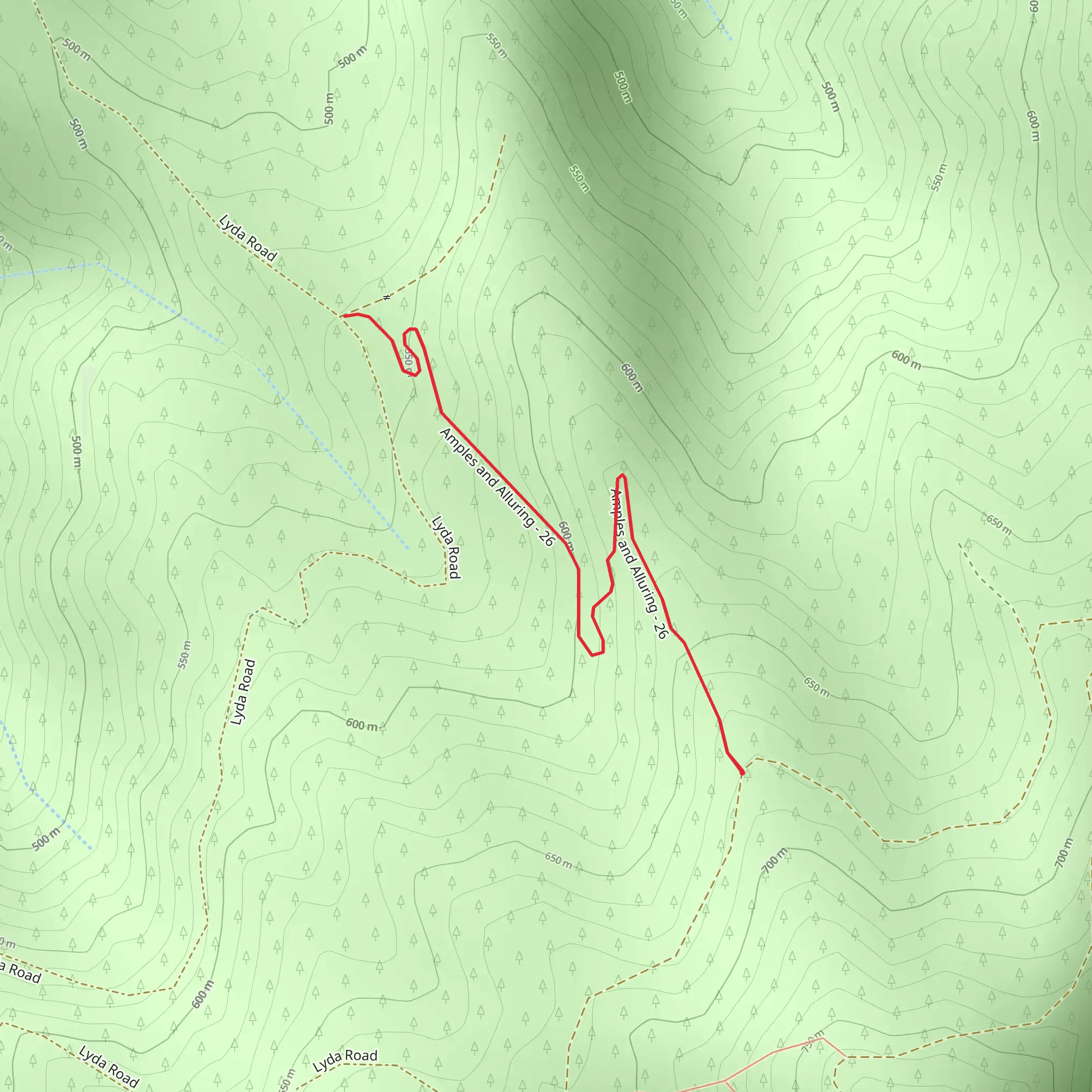 Amples and Alluring mobile static map