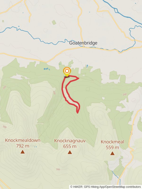 Goatenbridge - Knockballiniry mobile static map