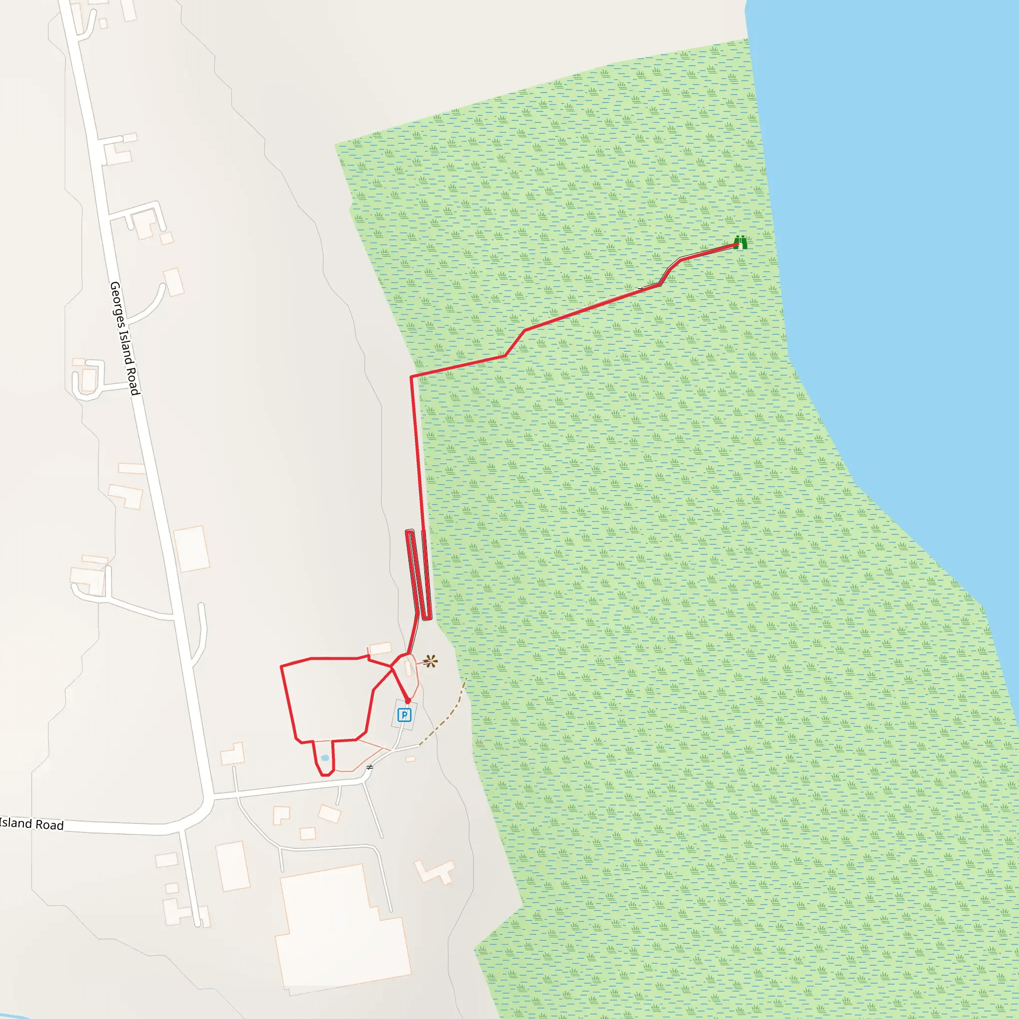 Portmore Lough mobile static map