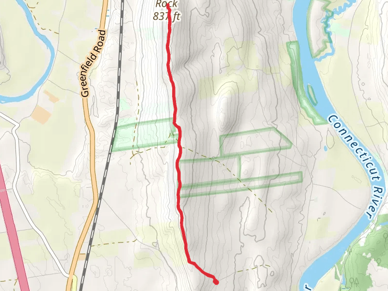 Pocumtuck Rock Trail