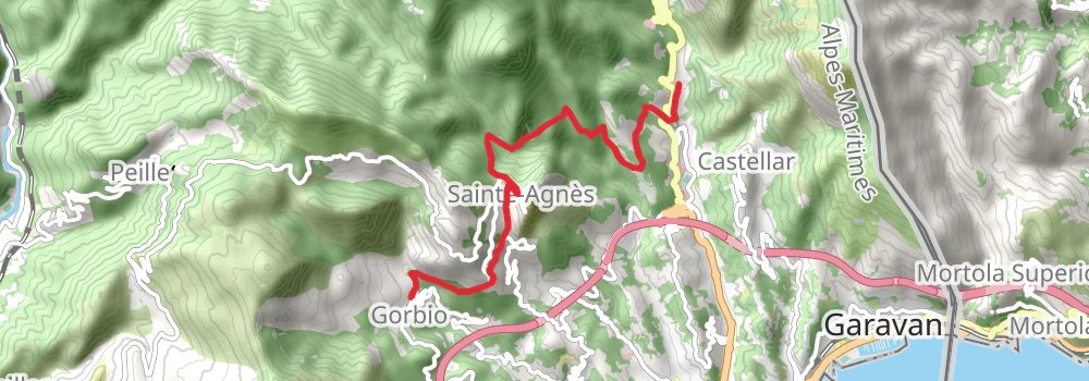 GR 51 stage 2 Map
