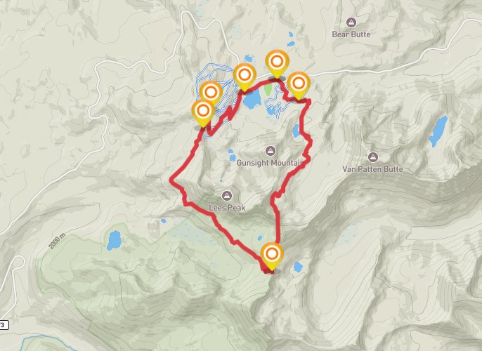 Crawfish/ Dutch Flat Scenic Overlook Loop mobile static map