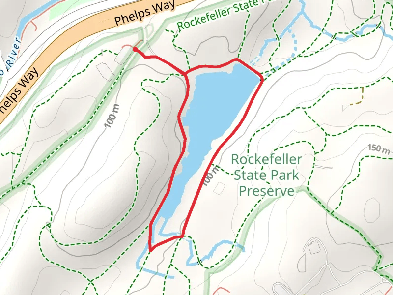 Swan Lake Loop from Tower Hill Road