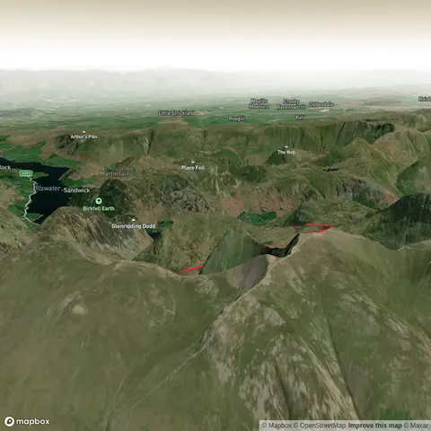 Striding Edges Lake District National Park