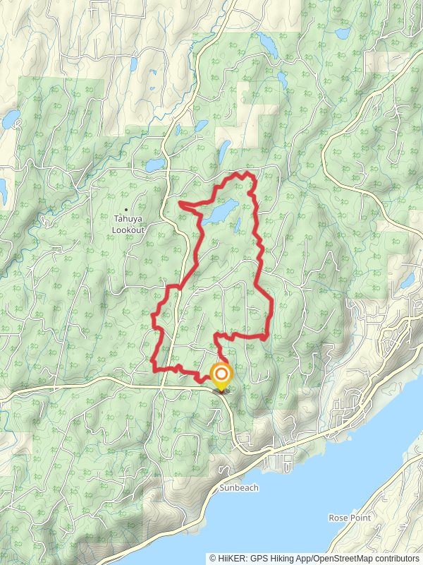 Tahuya River, Mission Creek Staging and Mission Creek Loop Trail