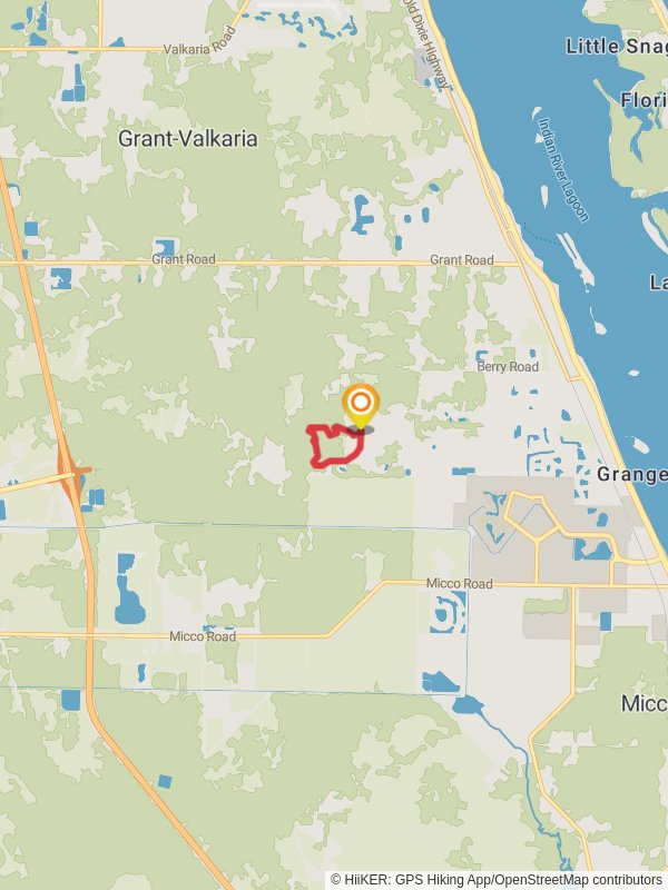 Red Trail Loop mobile static map