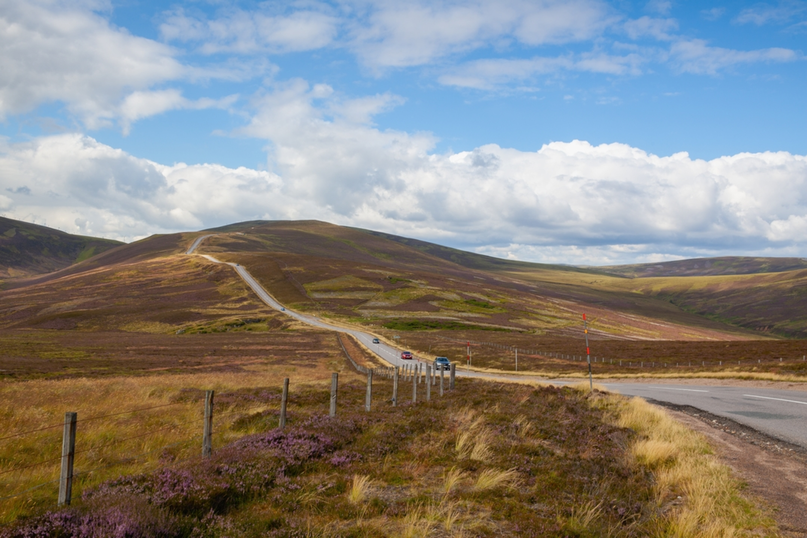 An image depicting the trail The Cairnwell and its surrounding area.