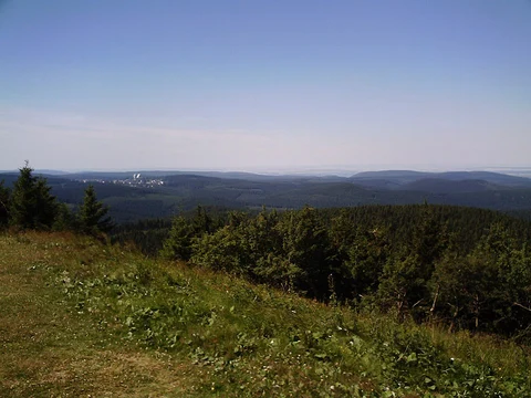 Schneekopf and Teufelskanzel Loop via Rennsteig Leiter Gehlberg