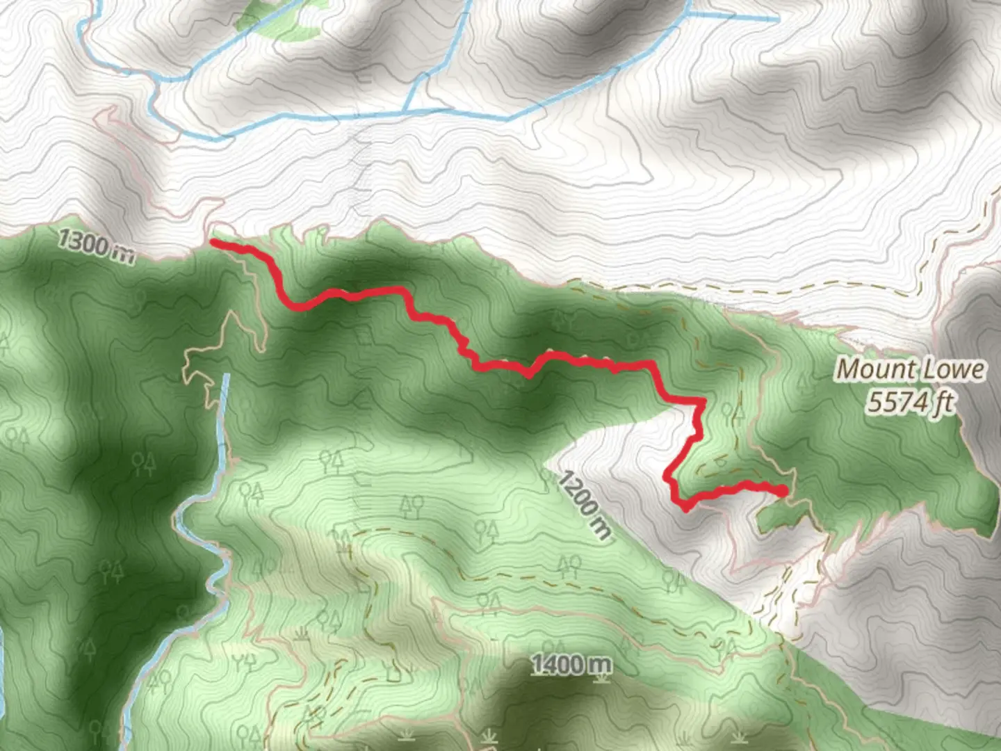An image depicting the trail Tom Sloane Trail and its surrounding area.