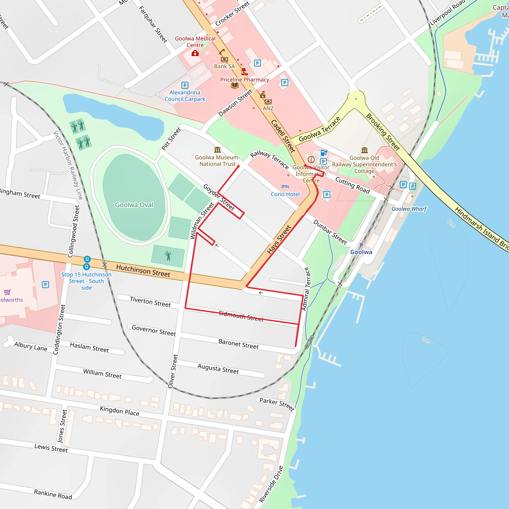 Little Scotland mobile static map