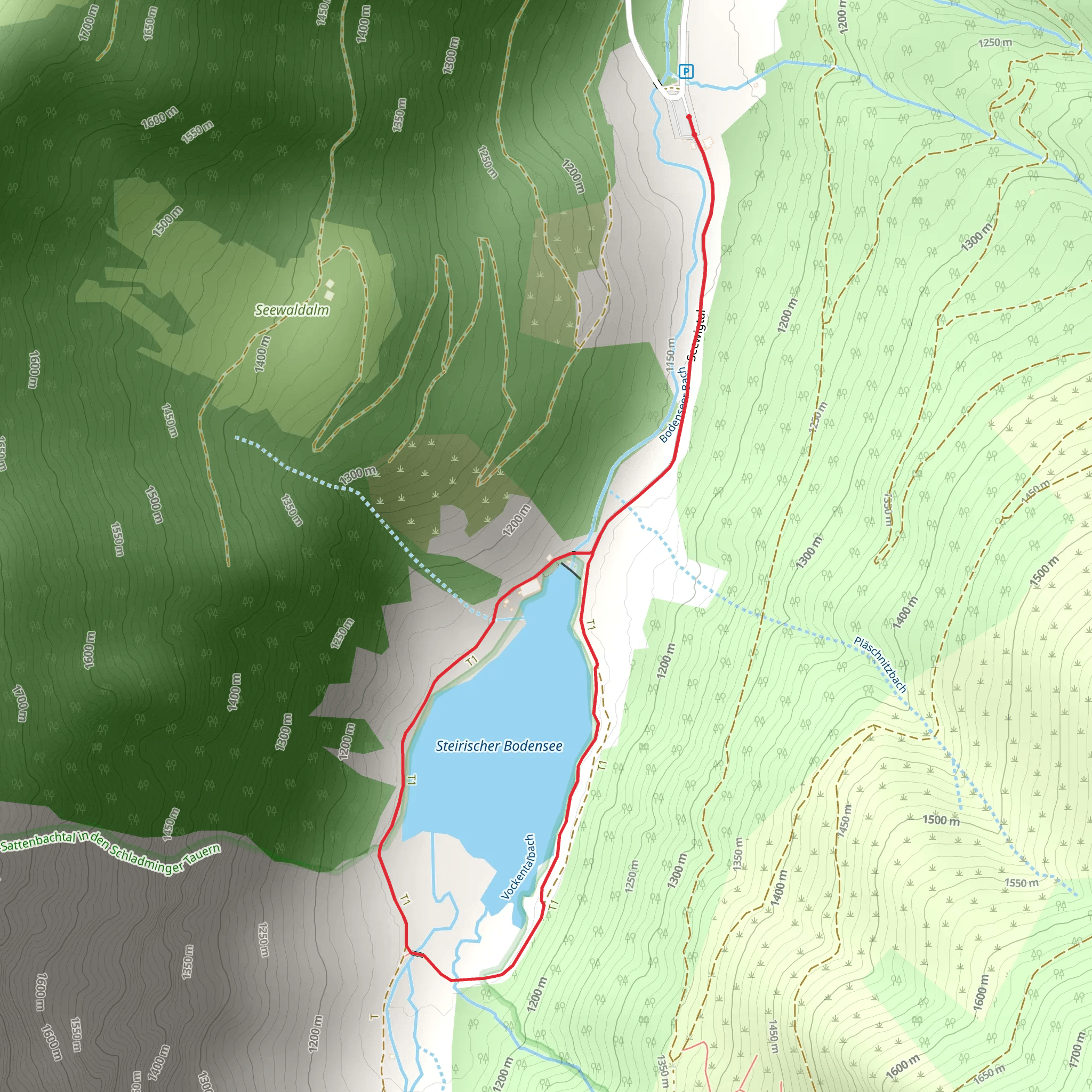 Steirischer Bodensee mobile static map