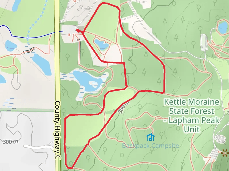 Moraine Ridge and Meadow Loop Trail