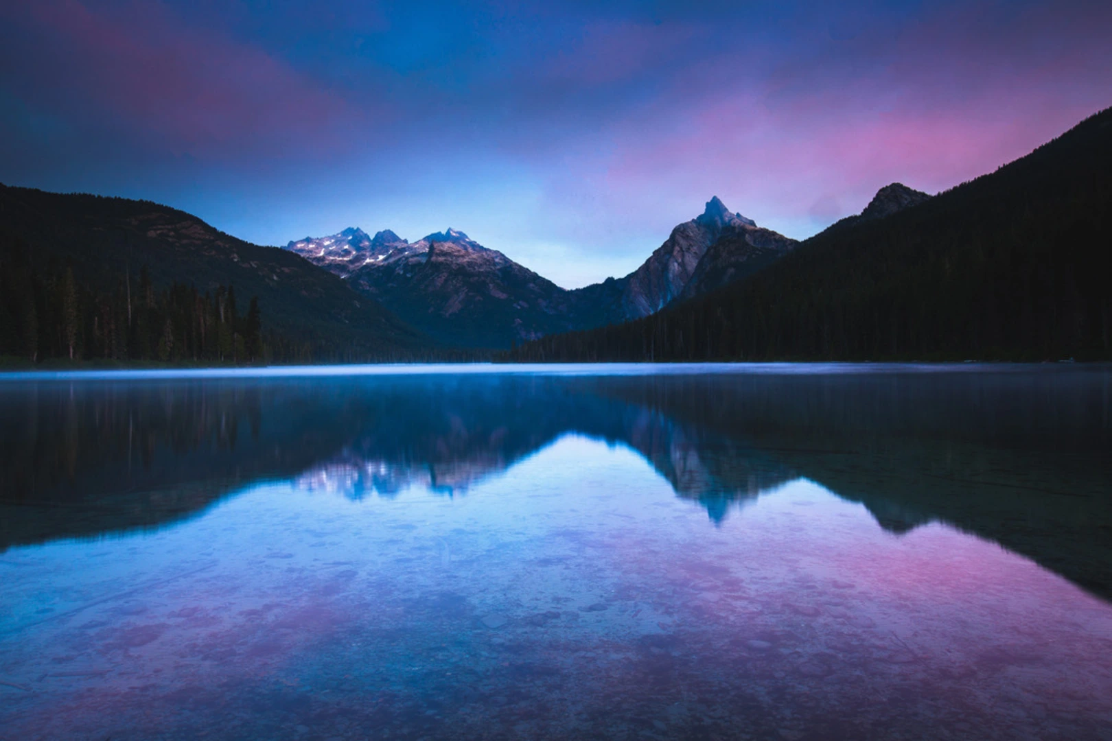 An image depicting the trail Waptus Pass Trail via Trail Creek Trail and its surrounding area.