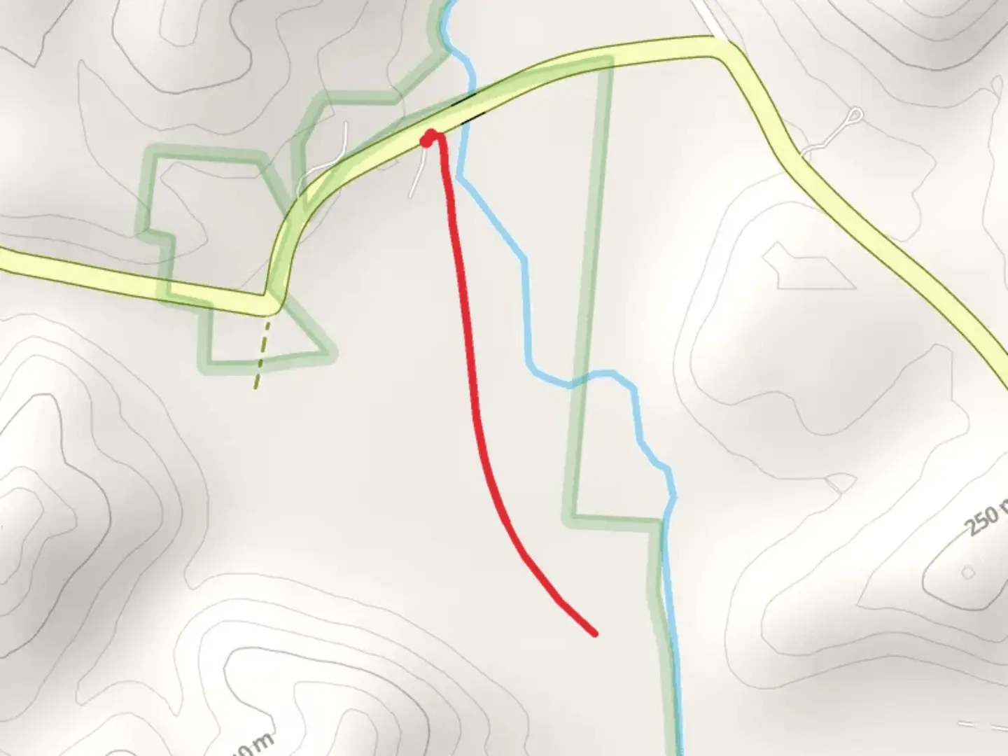 An image depicting the trail Ora Anderson Nature Trail and its surrounding area.