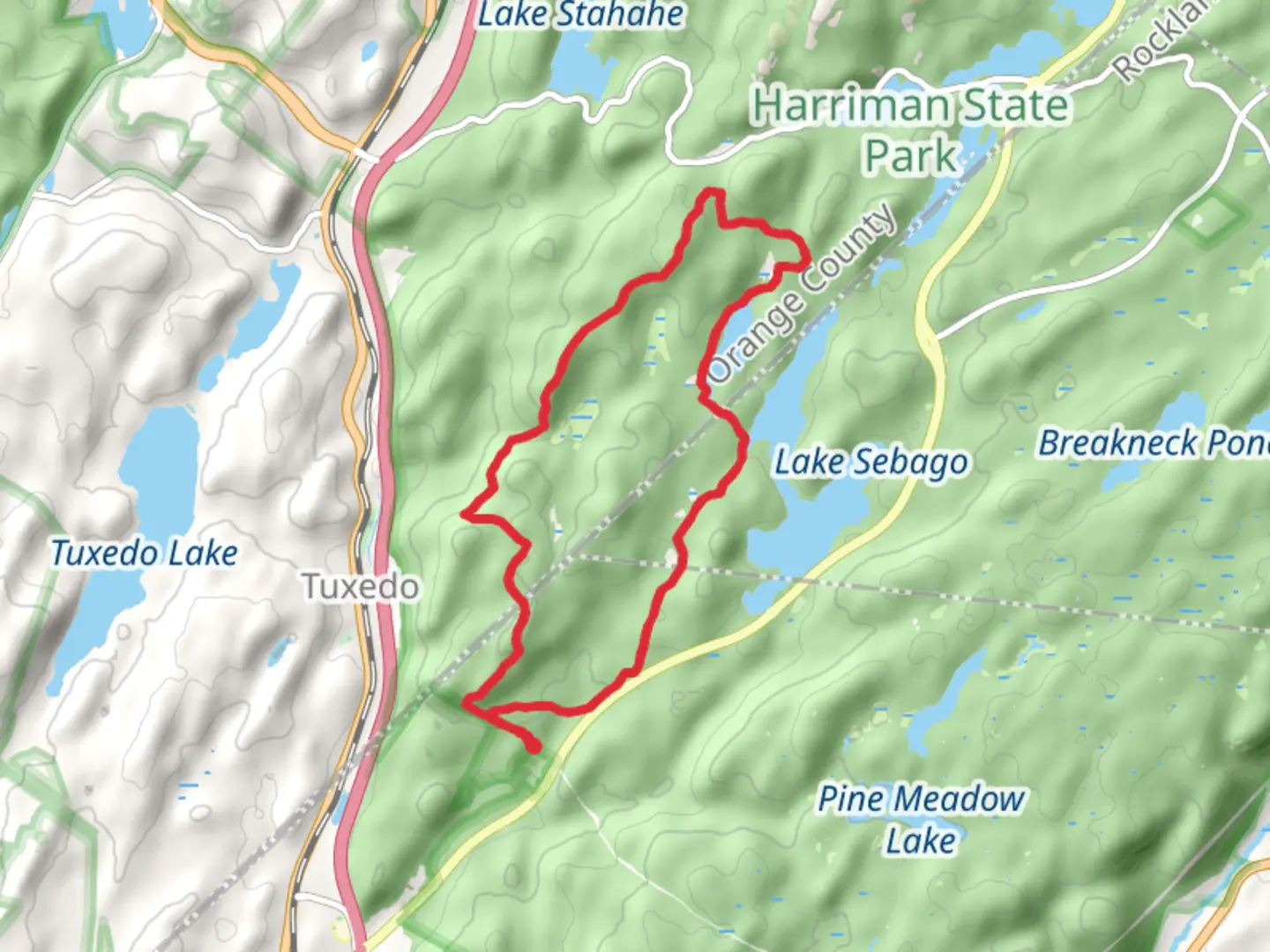 An image depicting the trail Black Ash Swamp and Parker Cabin Mountain Loop and its surrounding area.