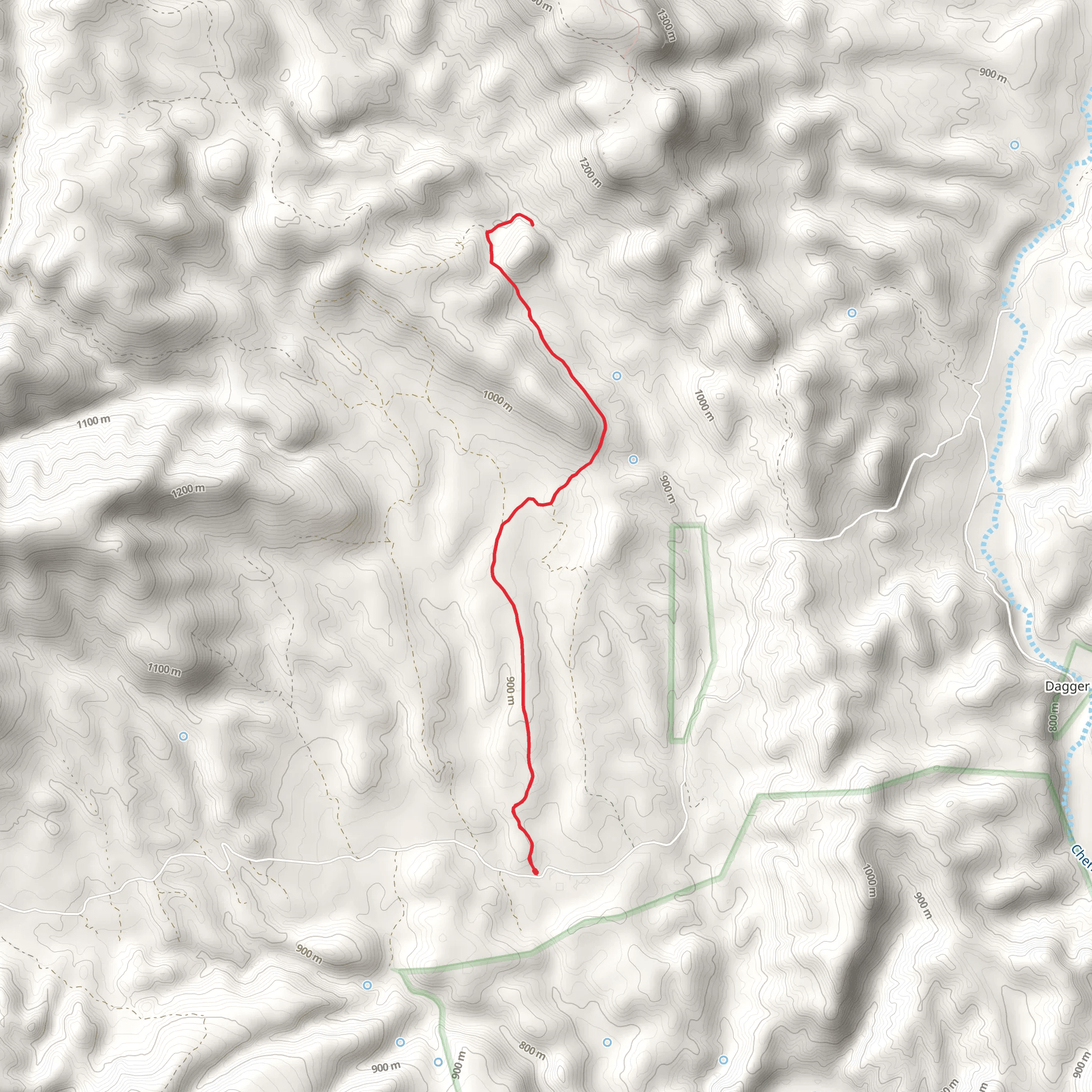 Coon Creek mobile static map