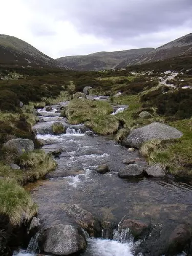 Falls of Glas Allt from Spittal of Glenmuick