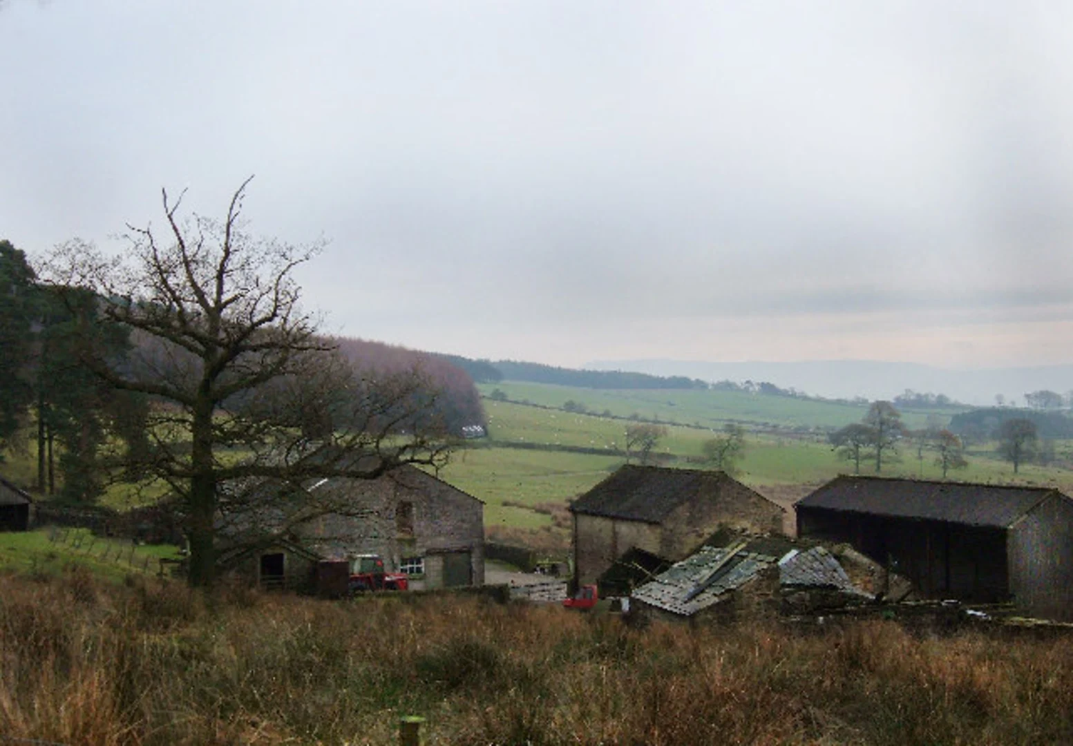 An image depicting the trail Green Thorn and Spire Hill Loop and its surrounding area.