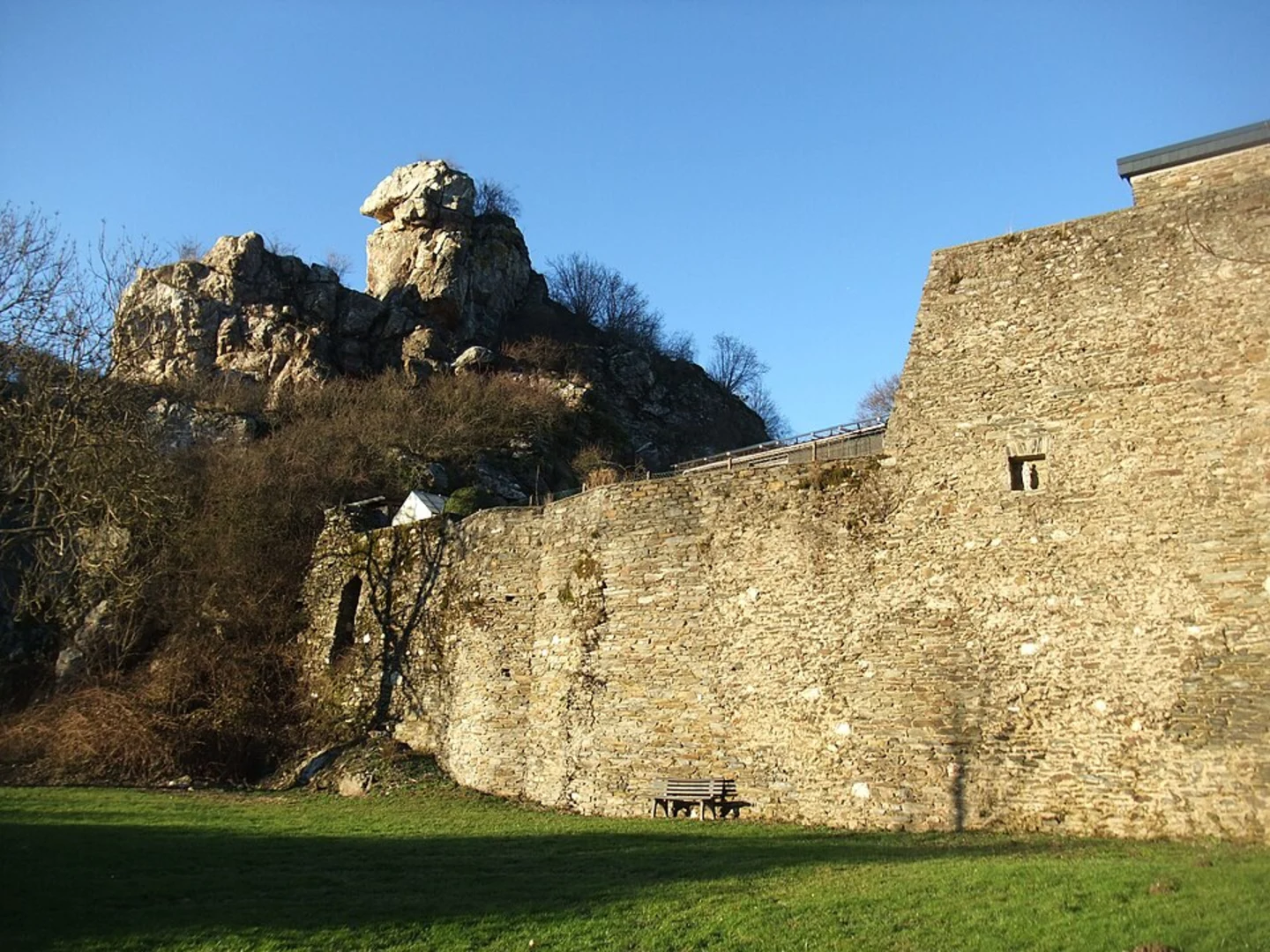 An image depicting the trail Hunolstein Loop and its surrounding area.