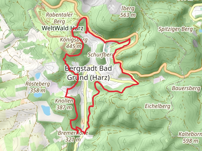 König Huebich Route