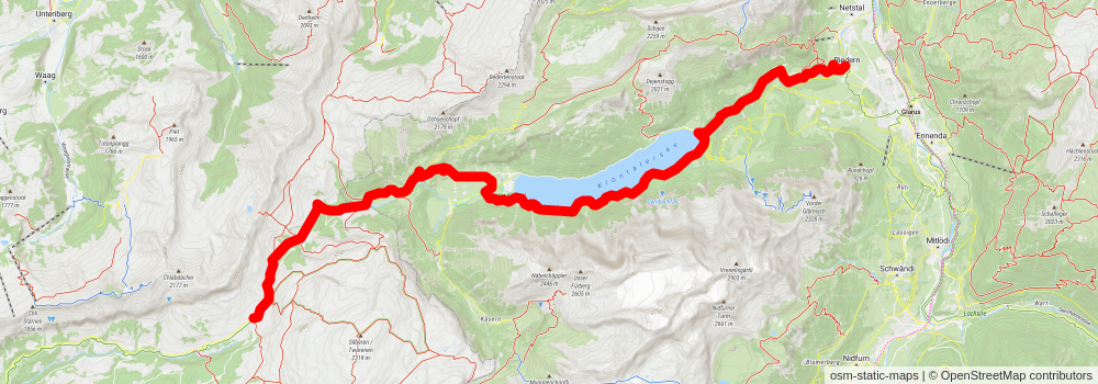 ViaSuworow stage 7 Map